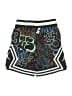 Air Jordan 100% Polyester Graphic Black Athletic Shorts Size 8 - 10 - photo 2