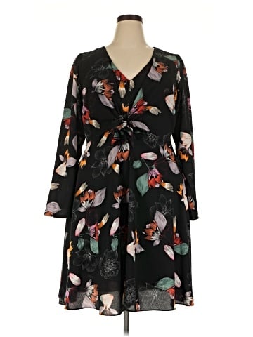 City Chic Casual Dress (view 1)