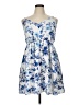 Shein Curve Floral Blue Casual Dress Size 14 Plus (1) - photo 1