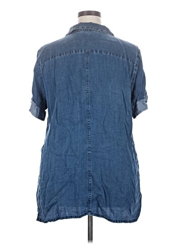 Soft Surroundings Short Sleeve Blouse (view 2)