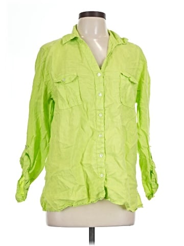 Fresh Produce 3/4 Sleeve Button-Down Shirt (view 1)