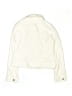 Cat & Jack Solid Ivory Jacket Size 10 - 12 - photo 2