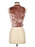 Topshop Burgundy Sleeveless Blouse Size 8 - photo 2
