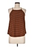 Mine Orange Sleeveless Blouse Size M - photo 1
