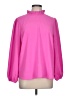 J.Crew 100% Polyester Pink Long Sleeve Blouse Size L - photo 1
