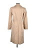 Nine West 100% Polyester Tan Trenchcoat Size M - photo 2