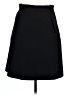 H&M Solid Black Casual Skirt Size 10 - photo 1