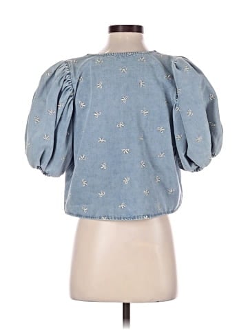 Miss Love Short Sleeve Blouse (view 2)