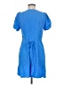 Madewell Blue Short Sleeve Top Size 8 - photo 2