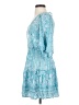 Lovestitch Paisley Blue Casual Dress Size S - photo 5