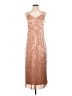 1.State 100% Polyester Metallic Gold Cocktail Dress Size S - photo 1