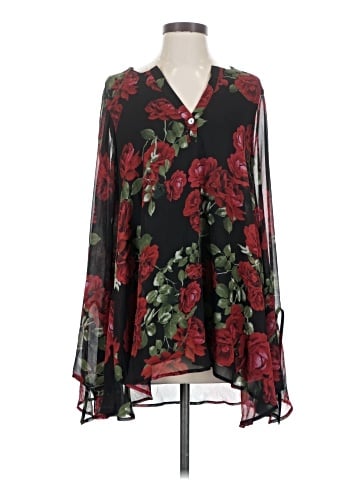 Show Me Your Mumu Long Sleeve Blouse (view 1)