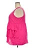 French Laundry 100% Polyester Pink Sleeveless Blouse Size 18 - photo 5