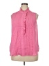 Ann Taylor 100% Polyester Pink Sleeveless Blouse Size XXL - photo 1