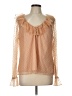 J.Crew 100% Polyamide Pink Long Sleeve Blouse Size L - photo 1