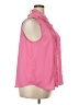 Ann Taylor 100% Polyester Pink Sleeveless Blouse Size XXL - photo 4