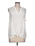 Zac & Rachel White Sleeveless Blouse Size L - photo 1