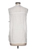 Zac & Rachel White Sleeveless Blouse Size L - photo 2