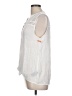 Zac & Rachel White Sleeveless Blouse Size L - photo 5