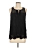 Lovestitch 100% Rayon Black Sleeveless Blouse Size M - photo 1