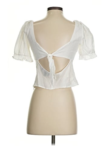Lulus Short Sleeve Blouse (view 2)