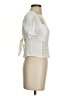 Lulus White Short Sleeve Blouse Size S - photo 4