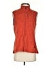 Orvis 100% Polyester Orange Sweater Vest Size S - photo 1