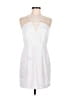 Naked Zebra 100% Polyester White Cocktail Dress Size M - photo 1