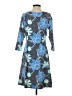 J. McLaughlin Print Blue Casual Dress Size XS - photo 2