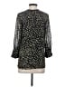 Reiss 100% Polyester Black 3/4 Sleeve Blouse Size 4 - photo 2