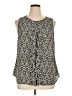 Ann Taylor LOFT Black Sleeveless Blouse Size XL - photo 1