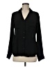 Express 100% Polyester Black Long Sleeve Blouse Size M - photo 1