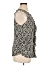 Ann Taylor LOFT Black Sleeveless Blouse Size XL - photo 4