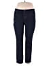Talbots Solid Blue Jeans Size 18 - photo 1