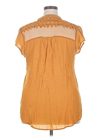 Perch by Blu Pepper Short Sleeve Blouse (view 2)