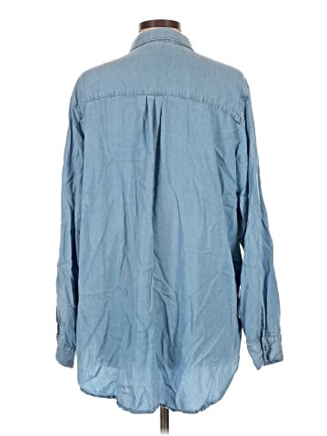 Motherhood Long Sleeve Button-Down Shirt (view 2)