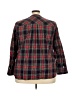 Talbots 100% Cotton Red 3/4 Sleeve Blouse Size 2X - photo 2