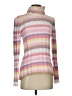Basic Editions 100% Polyester Pink Turtleneck Sweater Size S - photo 1
