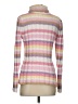 Basic Editions 100% Polyester Pink Turtleneck Sweater Size S - photo 2