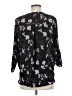 West Kei 100% Polyester Black 3/4 Sleeve Blouse Size M - photo 2