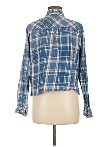 Kensie Long Sleeve Button-Down Shirt (view 2)