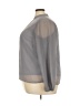 Venus Gray Long Sleeve Blouse Size 22 - photo 5