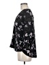 West Kei 100% Polyester Black 3/4 Sleeve Blouse Size M - photo 5