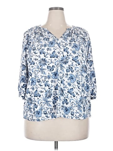 Jones New York 3/4 Sleeve Blouse (view 1)
