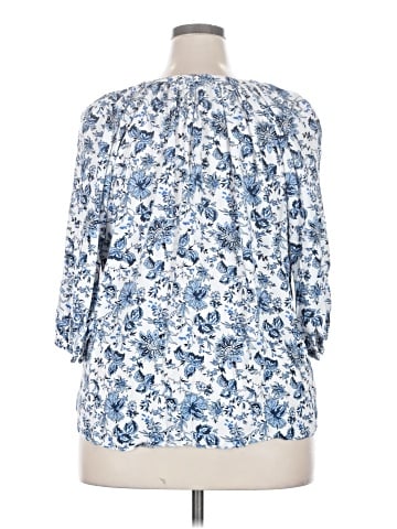 Jones New York 3/4 Sleeve Blouse (view 2)