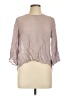 Chloe K 100% Rayon Gray 3/4 Sleeve Blouse Size L - photo 1