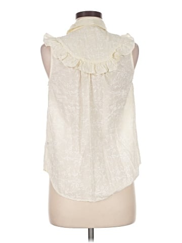 Maeve Sleeveless Button-Down Shirt (view 2)