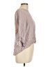 Chloe K 100% Rayon Gray 3/4 Sleeve Blouse Size L - photo 4