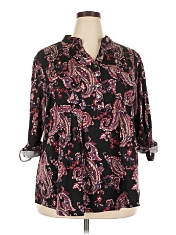 Avenue 3/4 Sleeve Blouse (view 1)