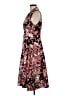 Jessica Howard 100% Polyester Floral Black Cocktail Dress Size 8 - photo 5